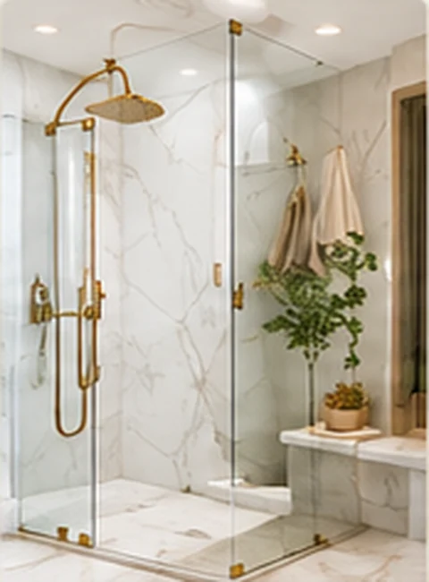 Elegant bathroom remodeling with a freestanding bathtub