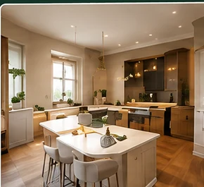 Beautiful kitchen remodeling project